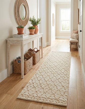2' 7 x 12' Hand Woven Larsa Jute Runner Rug
