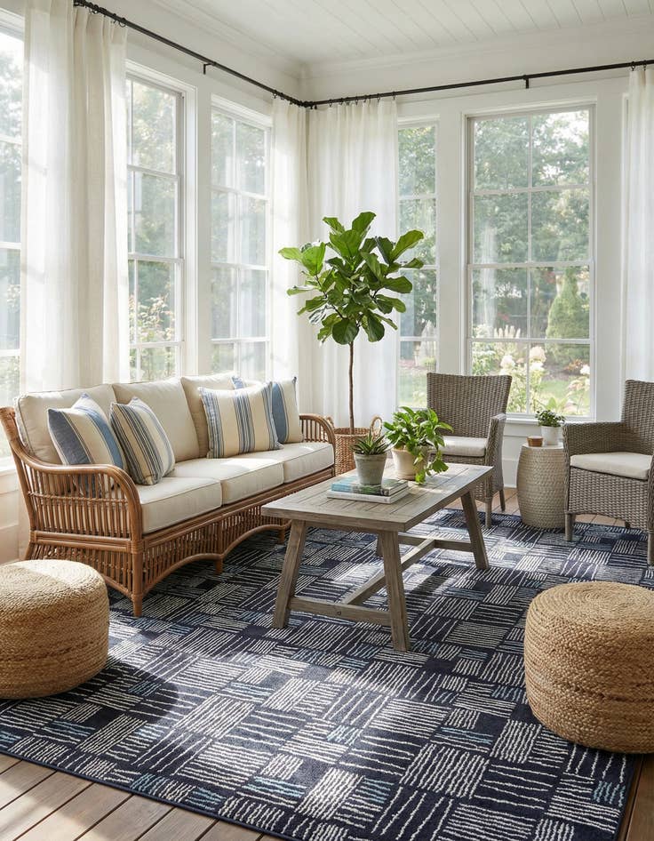 Detail image of 9' x 12' Hanahan Rug