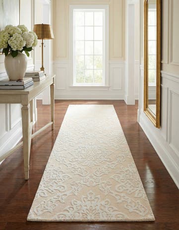 2' 9 x 9' 11 Hand Knotted Darya Wool Runner Rug