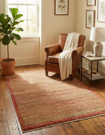 3' 2 x 4' 10 Hand Knotted Modern Ziegler Rug
