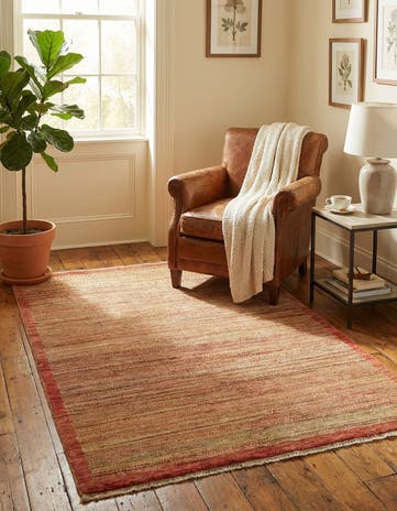 3' 2 x 4' 10 Hand Knotted Modern Ziegler Rug