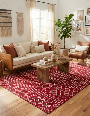 9' x 12' Kasbah Trellis Rug