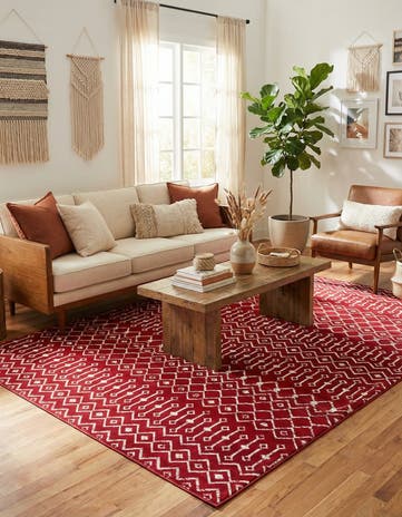 9' x 12' Kasbah Trellis Rug