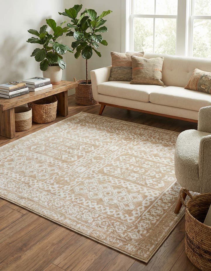 7' 10 x 7' 10 Oxford Square Rug