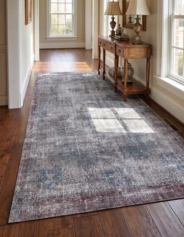 6' 7 x 10' Ultra Vintage Wool Runner Rug