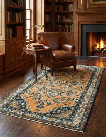 3' 6 x 7' 8 Hamedan Rug