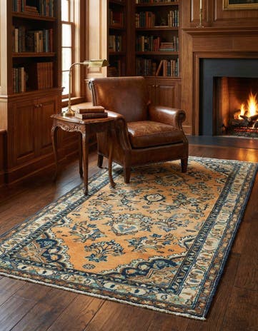 3' 6 x 7' 8 Hamedan Rug