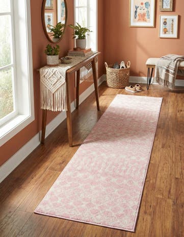 2' x 8' Moroccan Trellis Runner Rug