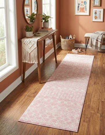 2' x 8' Moroccan Trellis Runner Rug