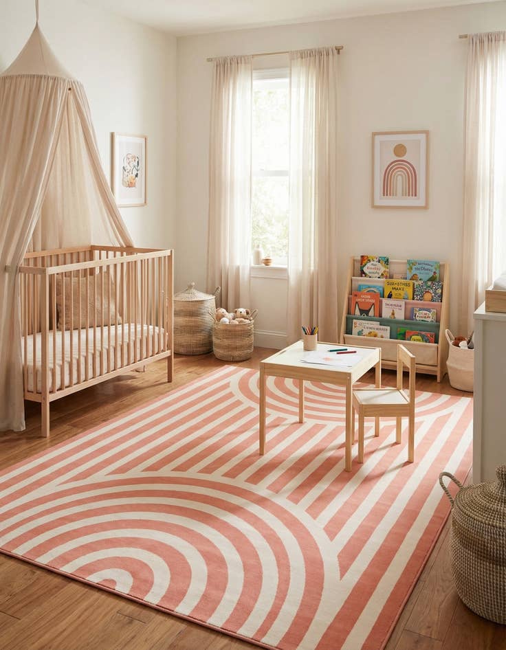 Detail image of 7' 10 x 10' Whimsy Kids Rug