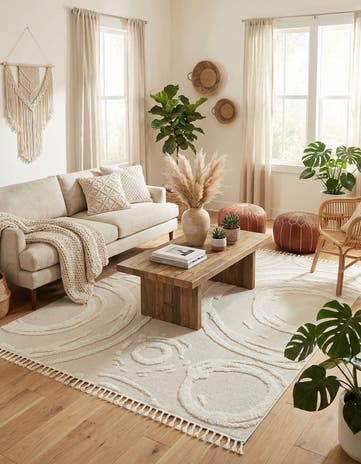 9' x 12' Boho Rug
