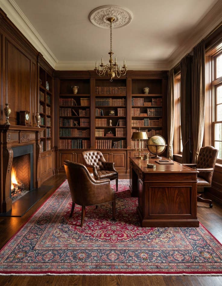 Detail image of 10' x 12' 9  Hand Knotted Mashad Persian Wool Rug