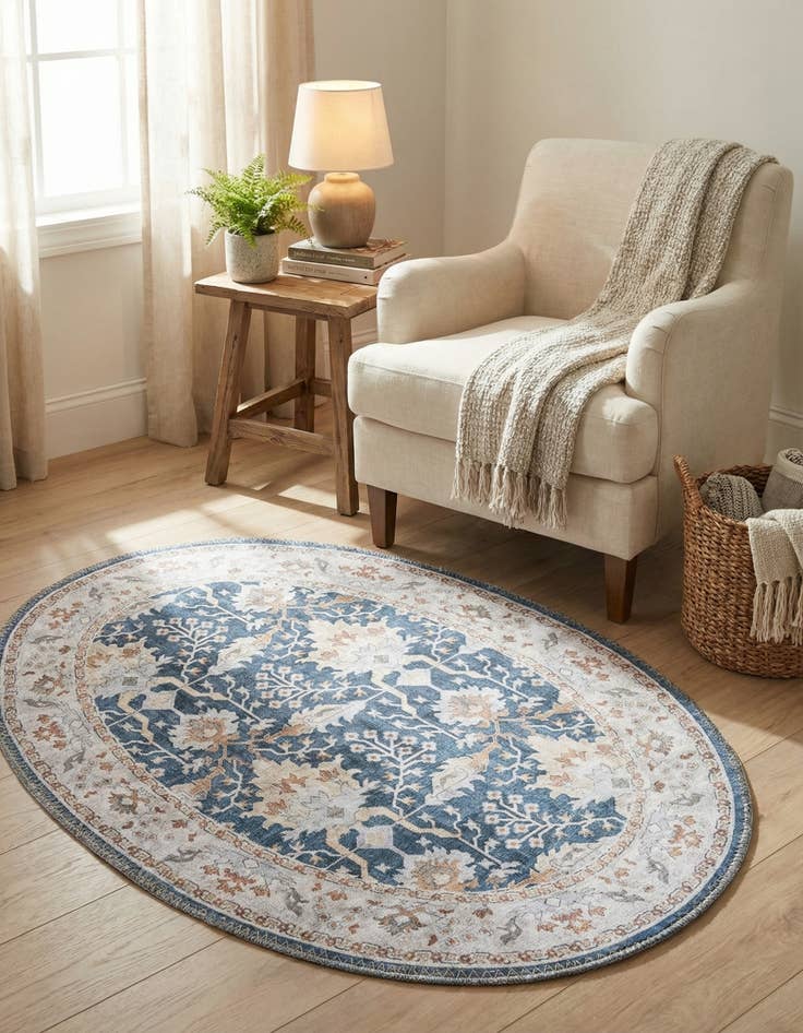 Detail image of 2' x 3' 1 Timeless Oval Rug
