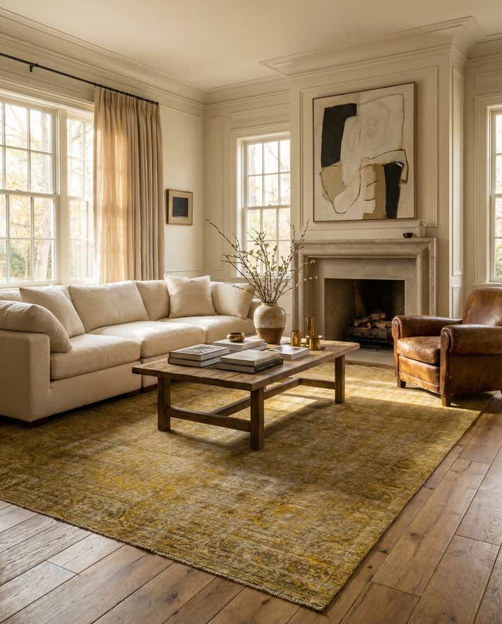 9' 4 x 12' 6 Hand Knotted Ultra Vintage Persian Wool Rug