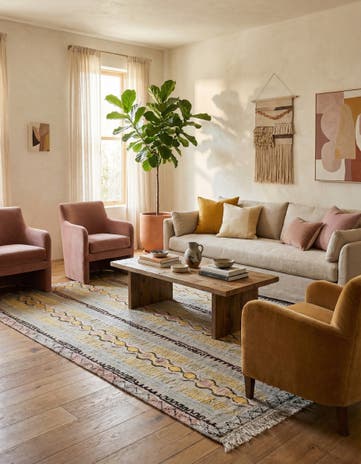 7' 10 x 10' 5 Hand Knotted Darya Wool Rug