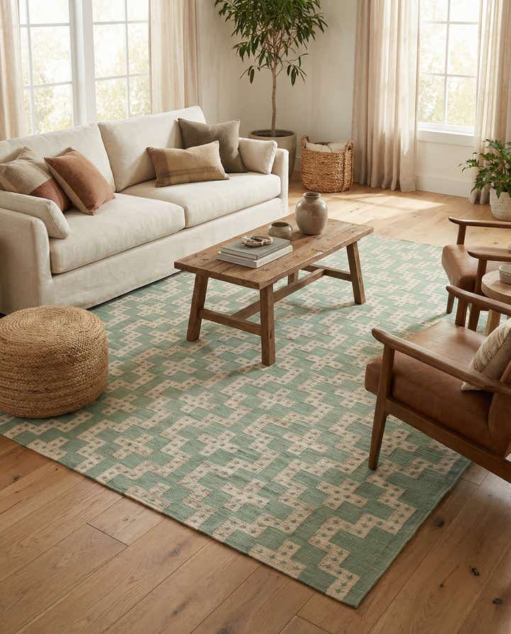 10' x 14' 1 Hand Woven Kilim Wool Rug