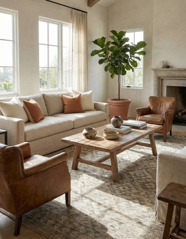 Detail image of 6' 5 x 9' 9  Hand Woven Kilim Maymana Wool Rug