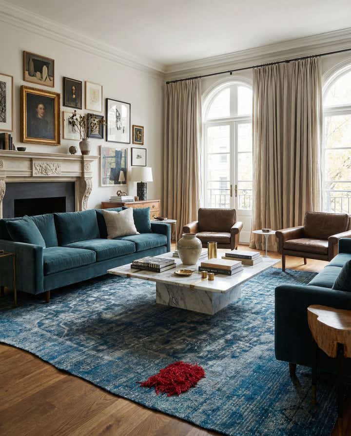 9' 2 x 11' 10 Hand Knotted Ultra Vintage Persian Wool Rug