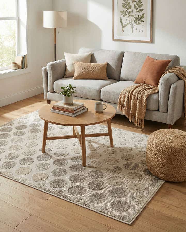 4' x 6' Easy-Clean Sabrina Soto Indoor / Outdoor Rug