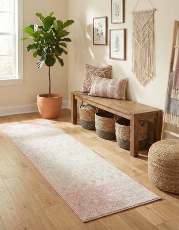 2' x 6' Moroccan Trellis Runner Rug