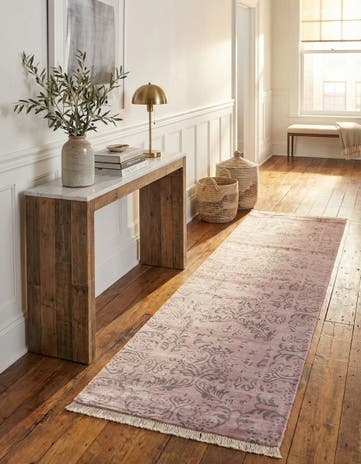 2' 6 x 9' 10 Hand Knotted Darya Wool Runner Rug