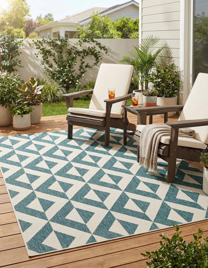 7' x 10' Easy-Clean Jill Zarin Napa Indoor ...