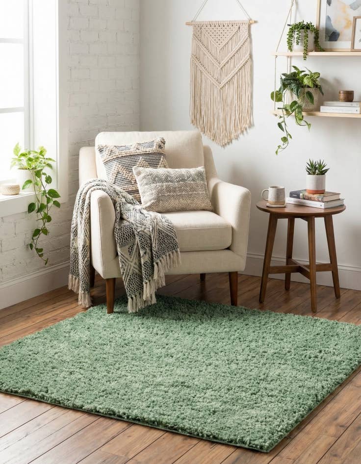 Detail image of 3' 3 x 3' 3 Everyday Shag Square Rug