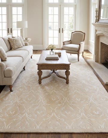 6' 9 x 10' 1 Hand Knotted Darya Wool Rug