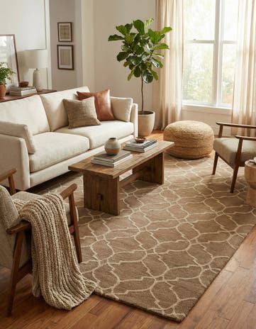 5' x 8' Luna Wool Rug