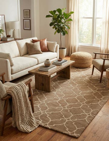 5' x 8' Luna Wool Rug