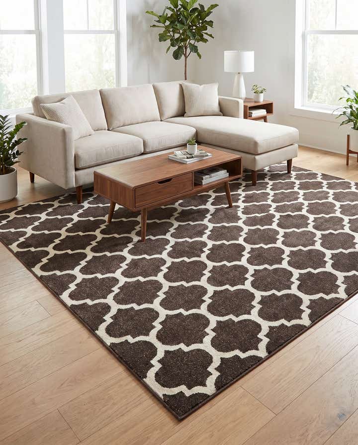 10' x 10' Lattice Square Rug