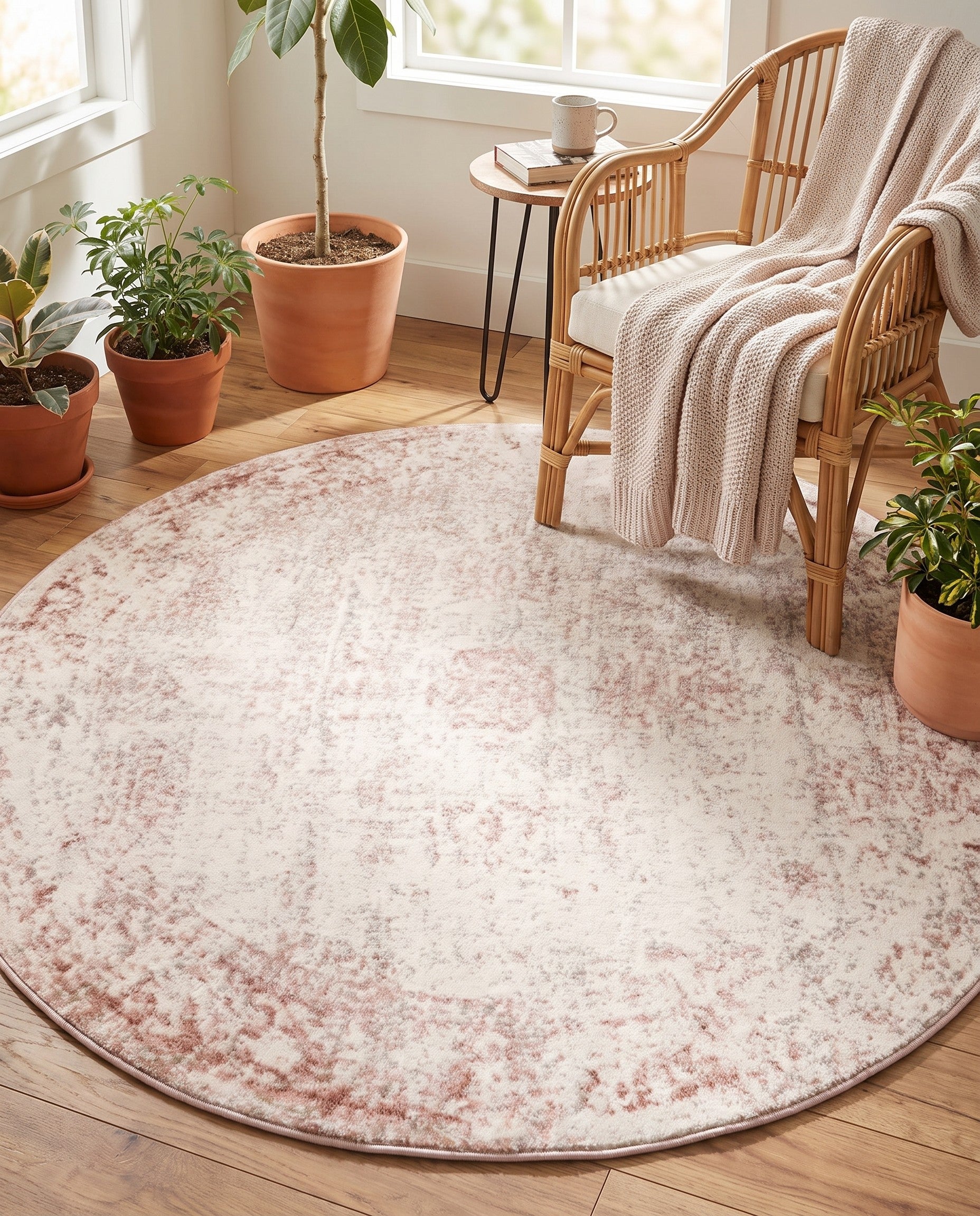 5' x 5' Monte Carlo Round Rug