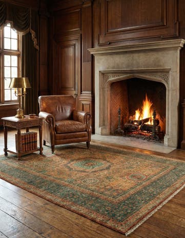 5' x 6' 8 Hand Knotted Amina Rug