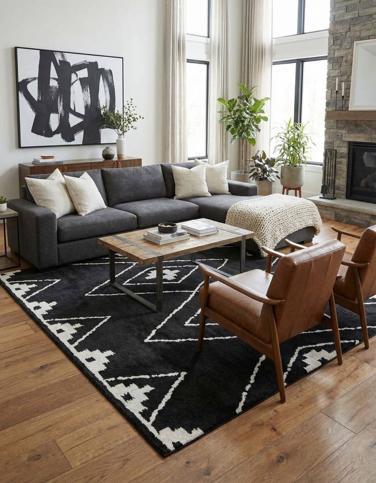 Detail image of  10' x 10' Oslo Square Rug