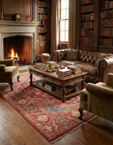 5' 1 x 6' 8 Hand Knotted Ariana Ziegler Rug