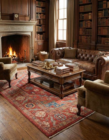 5' 1 x 6' 8 Hand Knotted Ariana Ziegler Rug