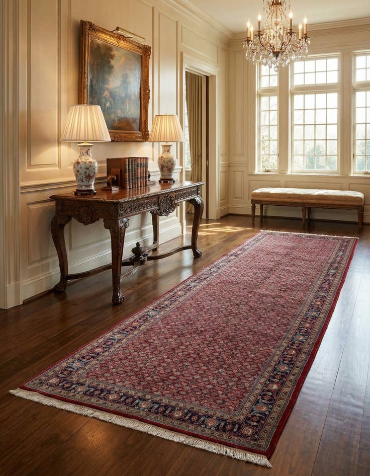 Detail image of 5' 6 x 10' 7 Bidjar Wool Runner Rug