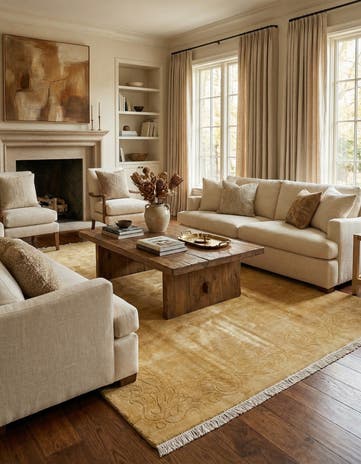 6' 7 x 8' Hand Knotted Nepal Rug