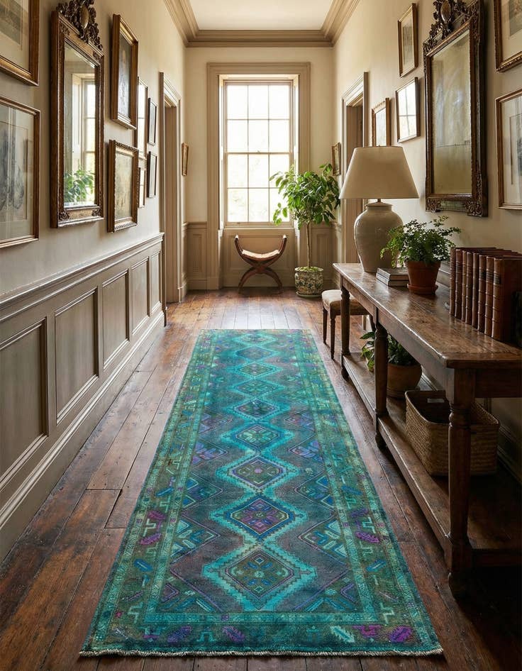 Detail image of 3' 7 x 10' 3 Vintage Runner Rug