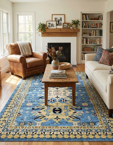 6' x 9' Heris Rug