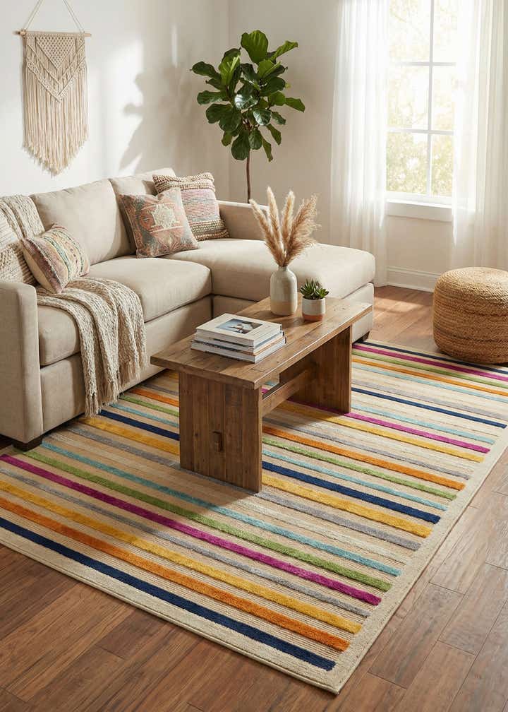 6' x 9' Easy-Clean Aruba Indoor / Outdoor Rug