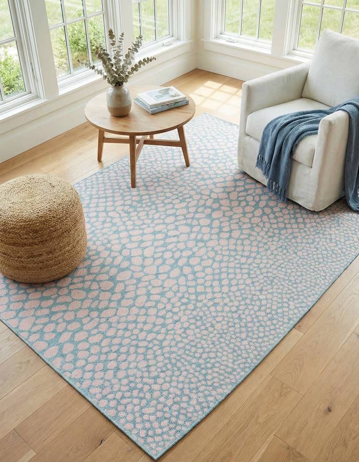 Detail image of 6' x 9' Easy-Clean Jill Zarin Cape Town Indoor / Outdoor Rug