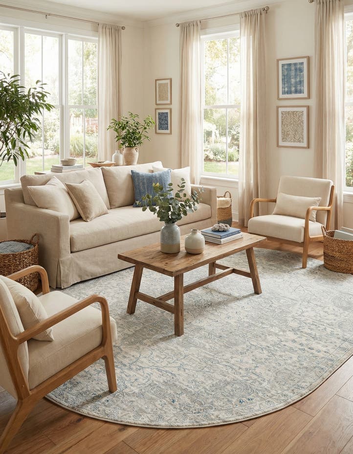 7' 10 x 10' 2 Newport Oval Rug
