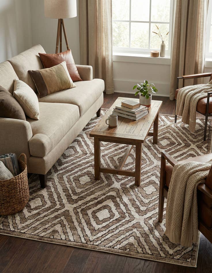 Detail image of 3' 3 x 5' 3 Hermitage Rug