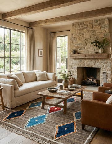 8' 2 x 10' 8 Hand Knotted Darya Wool Rug