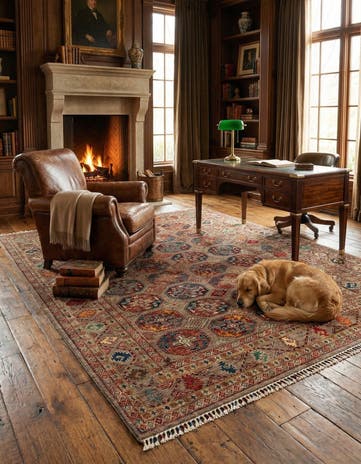 5' 8 x 7' 10 Torkman Rug