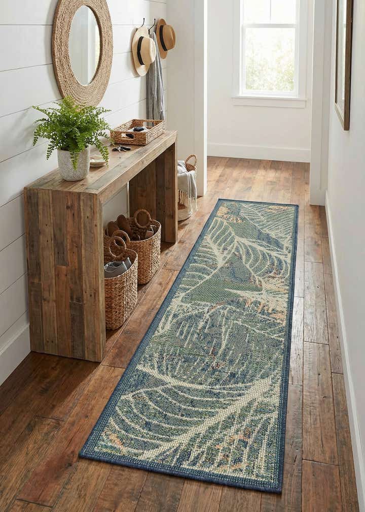 2' x 6' Easy-Clean Baja Indoor / Outdoor Runner Rug