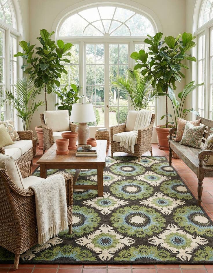 Detail image of 8' x 9' 10 Luna Rug