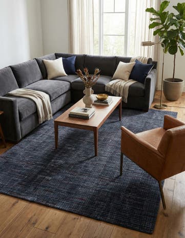 6' 4 x 9' 9 Hand Knotted Darya Wool Rug