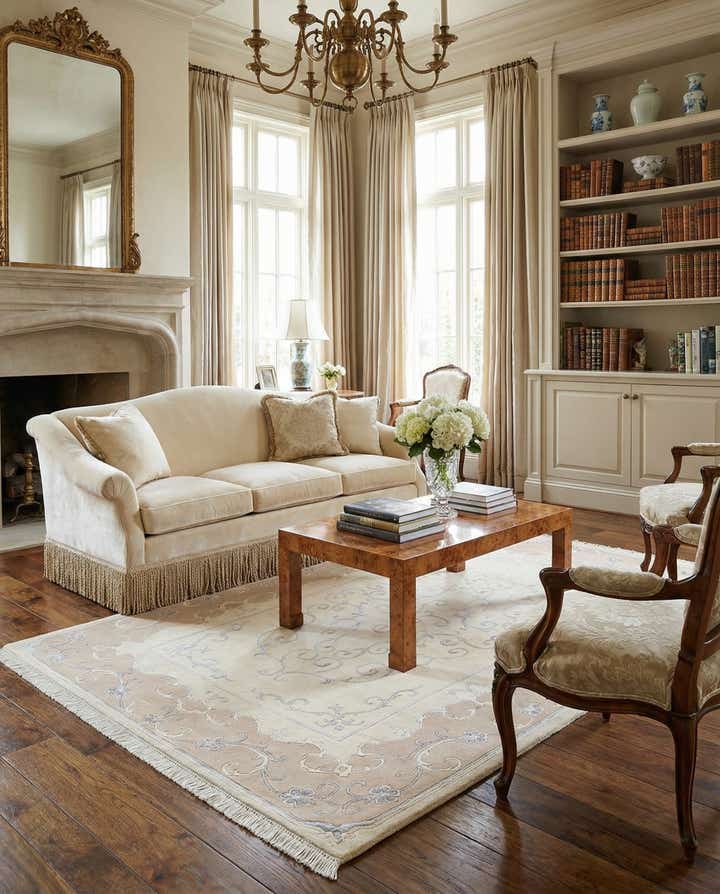 4' 11 x 6' 10 Darya Rug